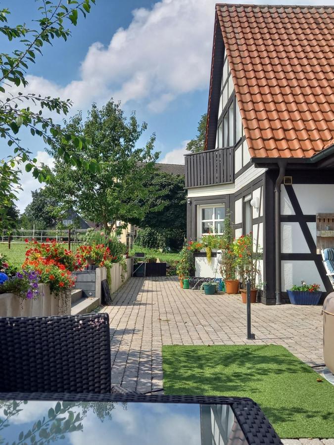 Landidylle Mit Garten, Whirlpool Und Klima Reken Bagian luar foto